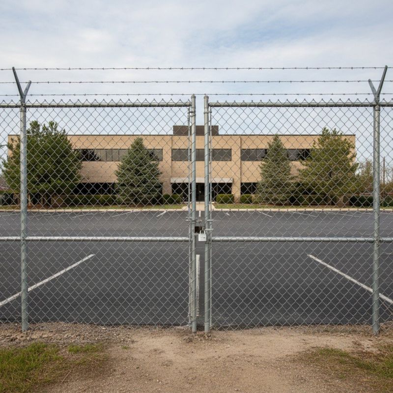 Chain Link Fence Building